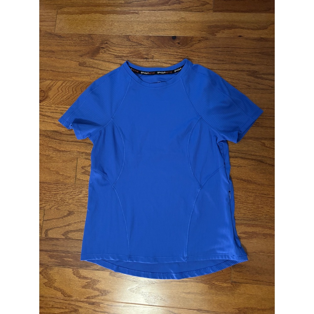 Spyder Active Blue Shirt Size Small